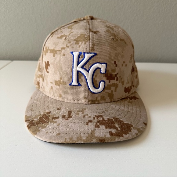 New Era Kansas City Royals MLB Memorial Day Hat Size 7 ½ - Picture 1 of 4